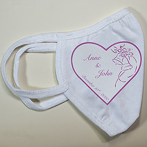 custom printed Wedding Celebration Mask