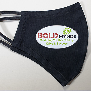 custom printed organization mask