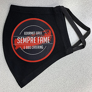 custom printed Restaurant Service Mask