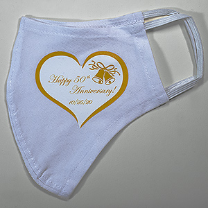 custom printed Anniversary Party Mask